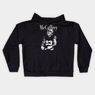 Christian McCaffrey Vintage 90s Graphic Kids Hoodie