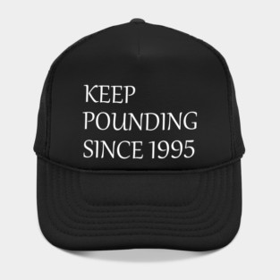 keep pounding carolina panthers since 1995 Hat