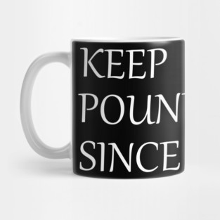 keep pounding carolina panthers since 1995 Mug