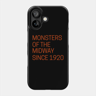 Monsters of the Midway Chicago Bears Phone Case