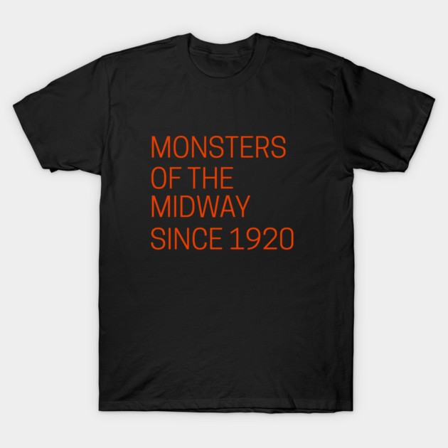 Monsters of the Midway Chicago Bears T-Shirt by an whitestyle
