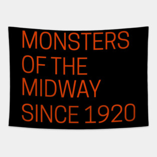Monsters of the Midway Chicago Bears Tapestry