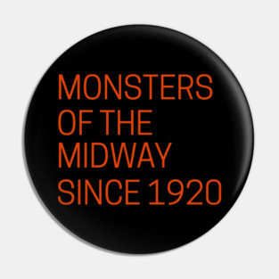 Monsters of the Midway Chicago Bears Pin