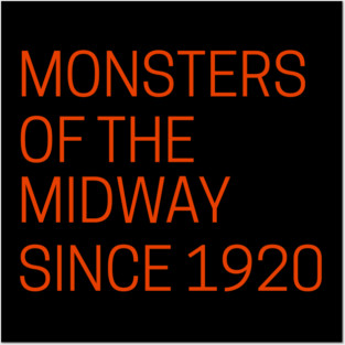 Monsters of the Midway Chicago Bears Posters and Art