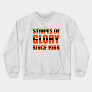 Cincinnati Bengals Stripes of Glory Crewneck Sweatshirt
