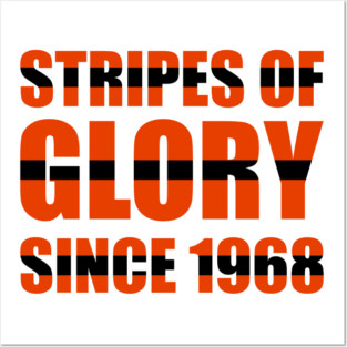 Cincinnati Bengals Stripes of Glory Posters and Art