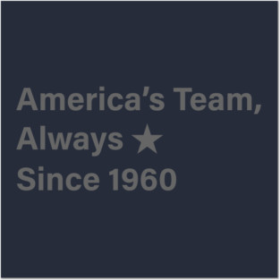 America’s Team Dallas Cowboys Posters and Art