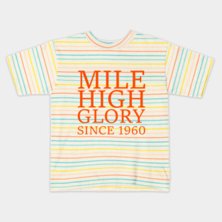 Denver Broncos Mile High Glory Kids T-Shirt