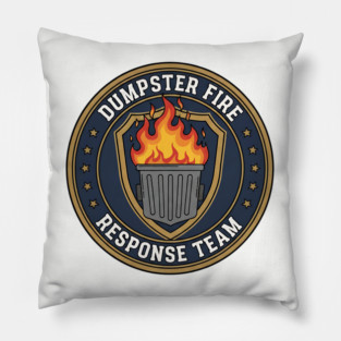 dumpster-fire-response-team Pillow
