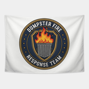 dumpster-fire-response-team Tapestry