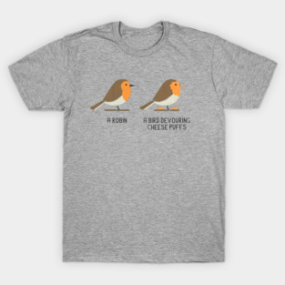 Know Your Birds - Robin T-Shirt