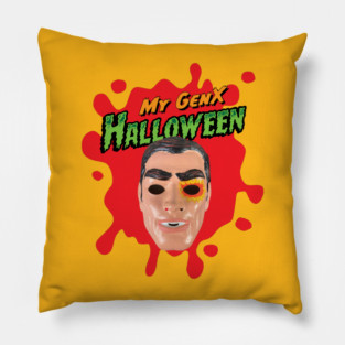 My Gen X Halloween: The Six Million Dollar Man Pillow