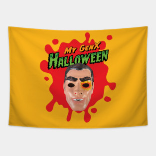 My Gen X Halloween: The Six Million Dollar Man Tapestry