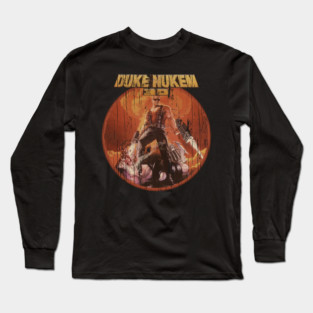 Duke Nukem - Arcade Game Vintage Long Sleeve T-Shirt