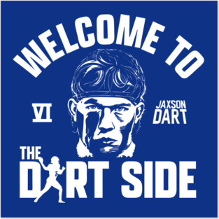 Giants Jaxson Dart Side Art Posters and Art