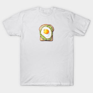 Fried Egg Avocado Toast T-Shirt