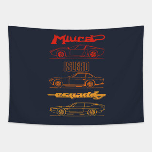 supercar heritage Tapestry