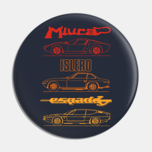 supercar heritage Pin