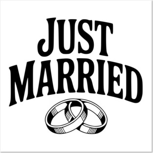 Just Married Posters and Art