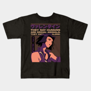 Cowboy Bebop - Faye Valentine Kids T-Shirt