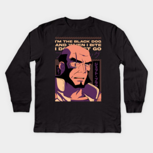 Cowboy Bebop - Jet Black Kids Long Sleeve T-Shirt