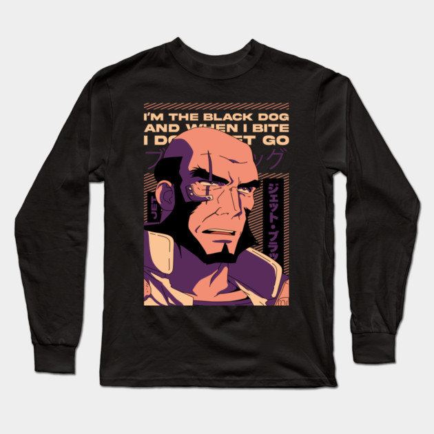 Cowboy Bebop - Jet Black Long Sleeve T-Shirt by Otaku Vibes