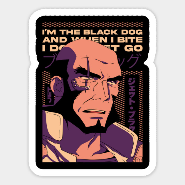 Cowboy Bebop - Jet Black Magnet by Otaku Vibes