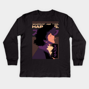 Spike - Cowboy Bebop Kids Long Sleeve T-Shirt