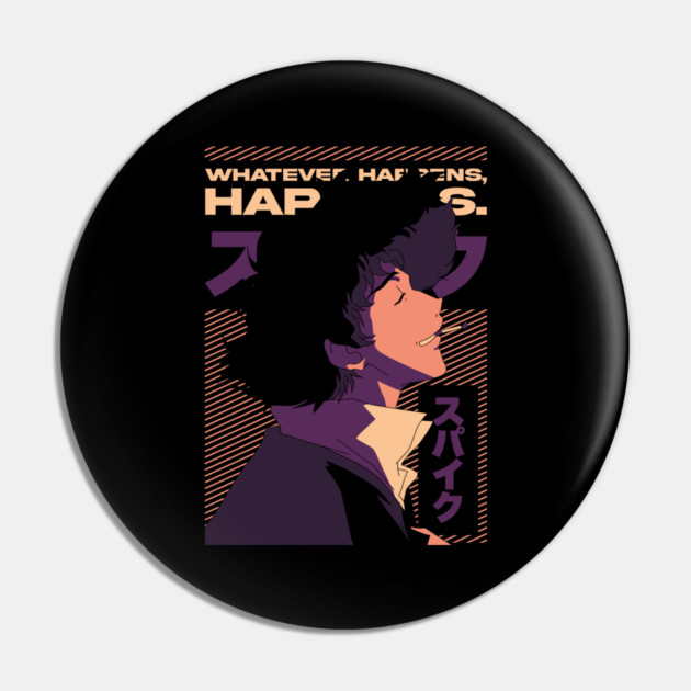 Spike - Cowboy Bebop Pin by Otaku Vibes