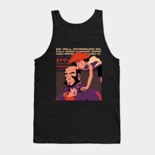 Jet Black And Edward - Cowboy Bebop Tank Top