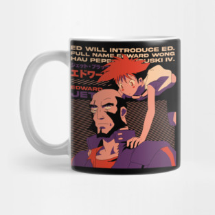 Jet Black And Edward - Cowboy Bebop Mug