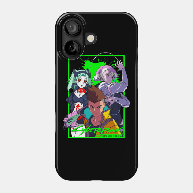 Cyberpunk Edgerunners – Welcome to Night City Phone Case by Otaku Vibes