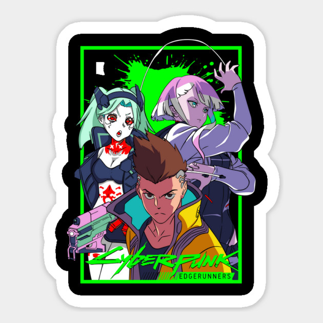 Cyberpunk Edgerunners – Welcome to Night City Magnet by Otaku Vibes