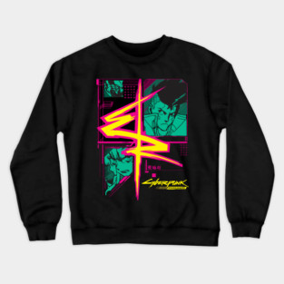 Cyberpunk Edgerunners – Live Fast, Die Edgerunner Crewneck Sweatshirt