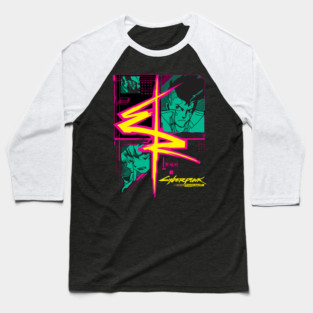 Cyberpunk Edgerunners – Live Fast, Die Edgerunner Baseball T-Shirt