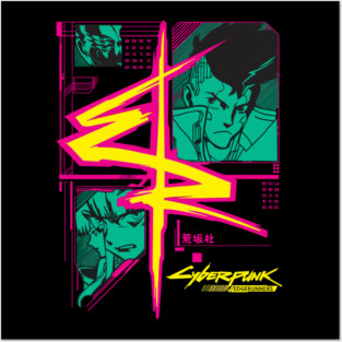 Cyberpunk Edgerunners – Live Fast, Die Edgerunner Posters and Art
