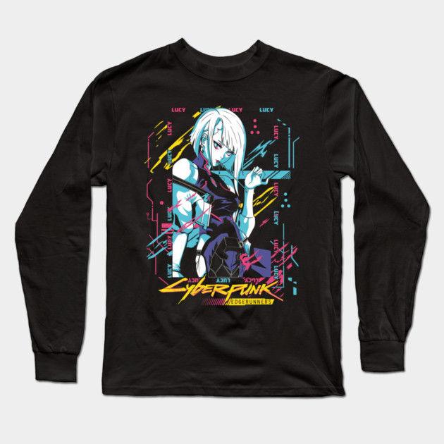 Cyberpunk Edgerunners | Lucy Long Sleeve T-Shirt by Otaku Vibes