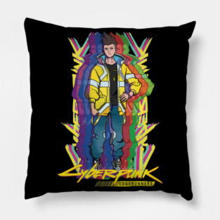 David - Cyberpunk Edgerunners Pillow