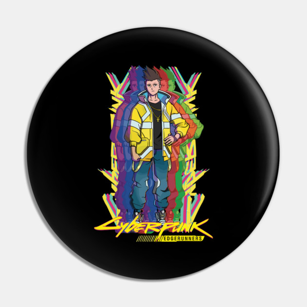 David - Cyberpunk Edgerunners Pin by Otaku Vibes