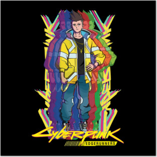 David - Cyberpunk Edgerunners Posters and Art