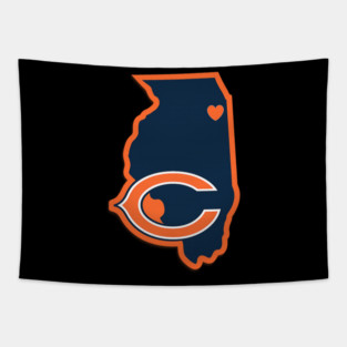 chicago-bears Tapestry