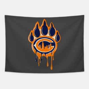 chicago-bears Tapestry