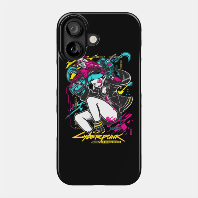 Rebecca - Cyberpunk Edgerunners Phone Case by Otaku Vibes