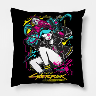 Rebecca - Cyberpunk Edgerunners Pillow