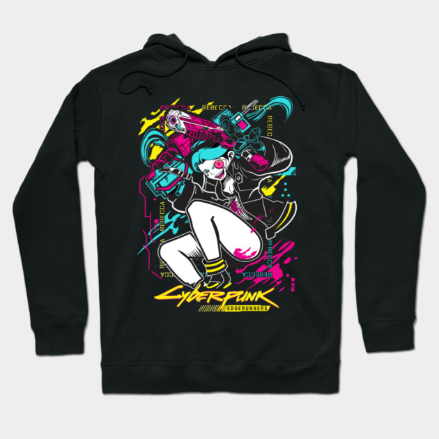 Rebecca - Cyberpunk Edgerunners Hoodie by Otaku Vibes
