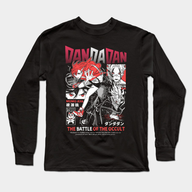 Dandadan Ken and Momo Long Sleeve T-Shirt by Otaku Vibes