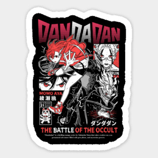 Dandadan Ken and Momo Sticker