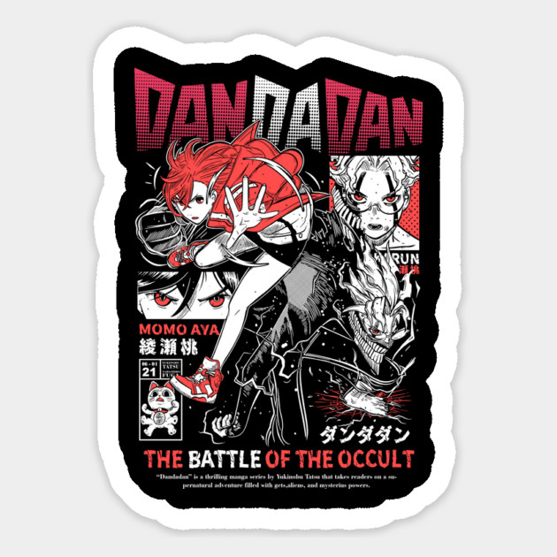 Dandadan Ken and Momo Magnet by Otaku Vibes