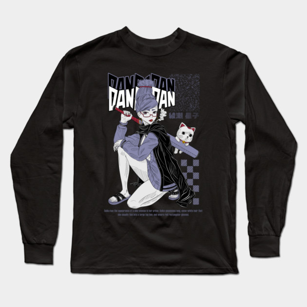 Seiko From Dandadan Long Sleeve T-Shirt by Otaku Vibes