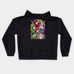 Dandadan – Ken and Momo’s Supernatural Chaos Kids Hoodie